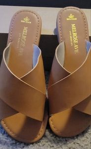 Melrose sandals 100%vegan $10